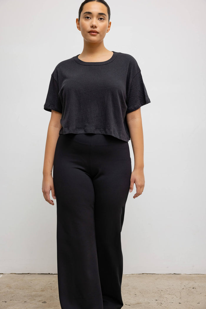 Leset Laura Crop Boxy Tee Regular Price $88 USD
