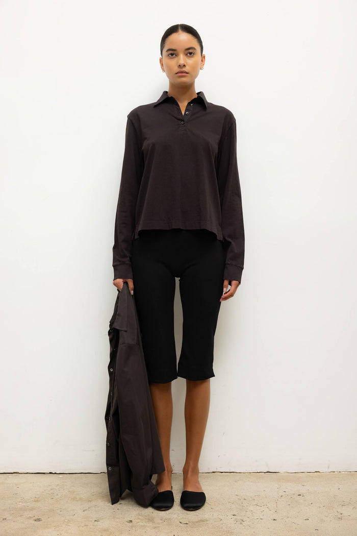 Leset Margo Long Sleeve Polo Regular Price $160 USD