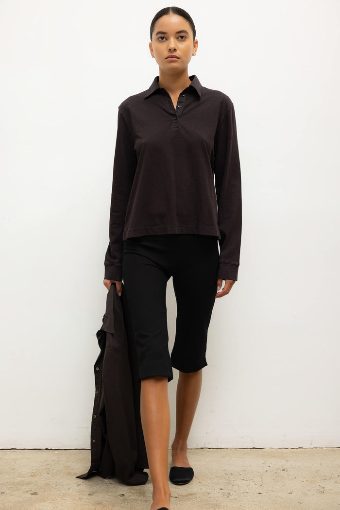 Leset Margo Long Sleeve Polo Regular Price $160 USD