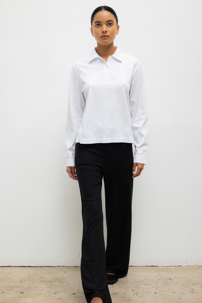 Leset Margo Long Sleeve Polo Regular Price $160 USD