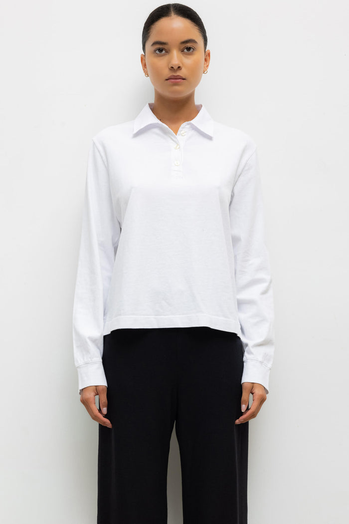leset Margo Long Sleeve Polo Regular price $160 USD