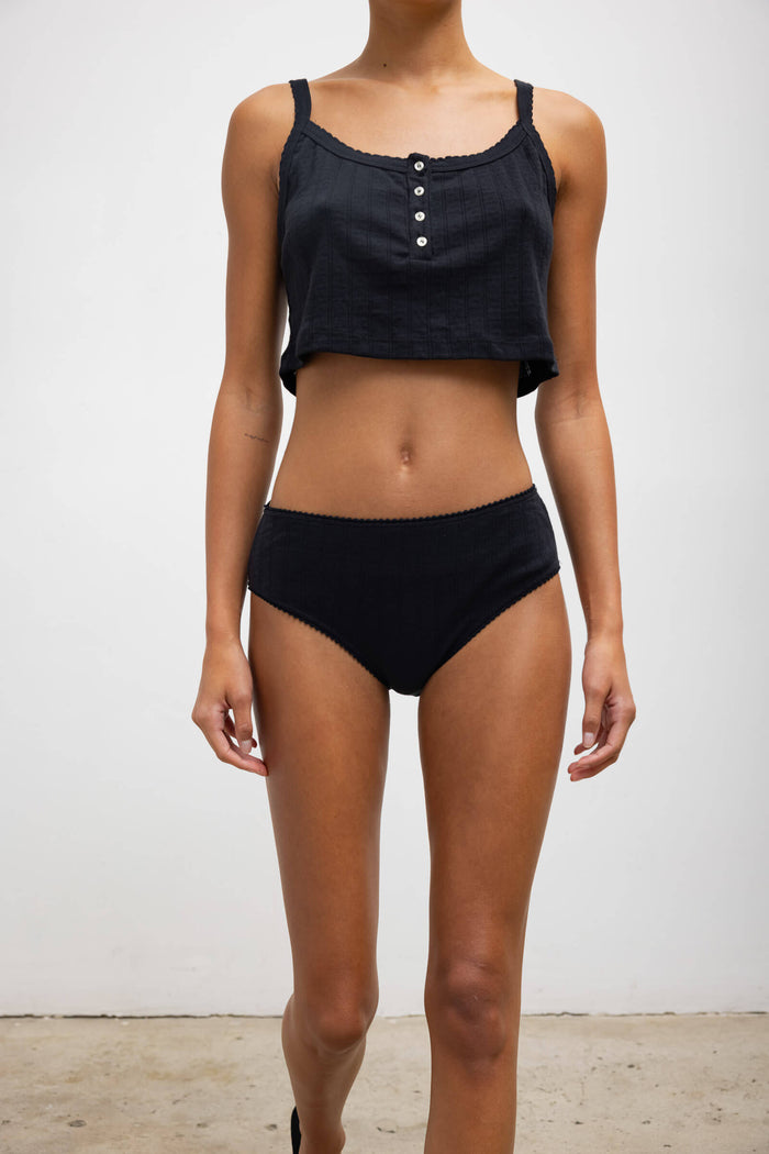 Leset Pointelle Classic Panty Regular Price $55 USD