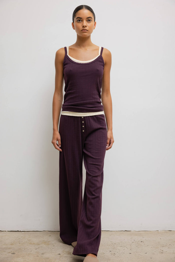 Leset Pointelle Tank Regular Price $78 USD