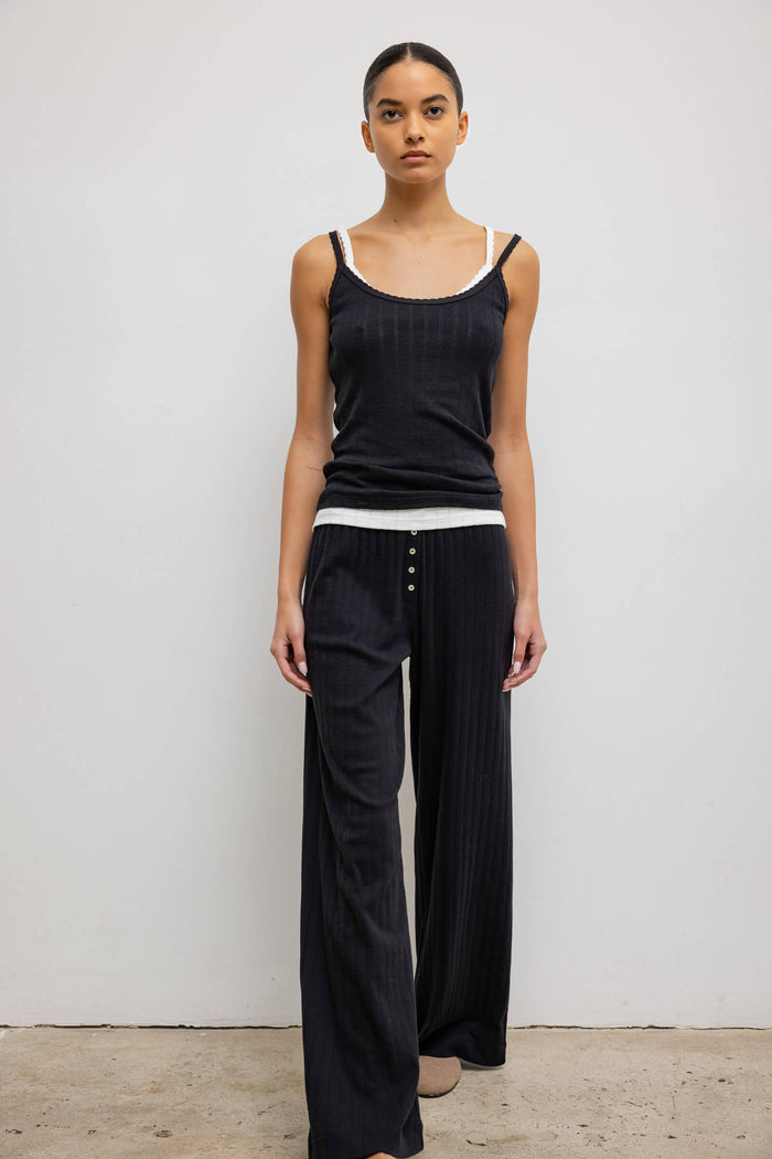 Leset Pointelle Tank Regular Price $78 USD