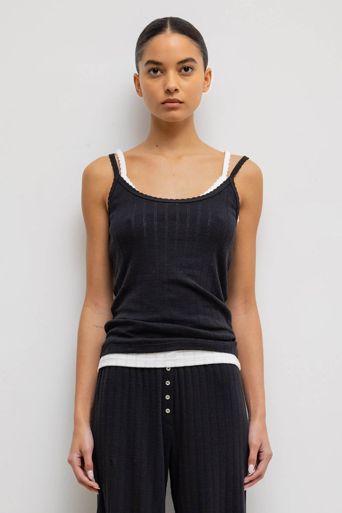 leset Pointelle Tank Regular price $78 USD