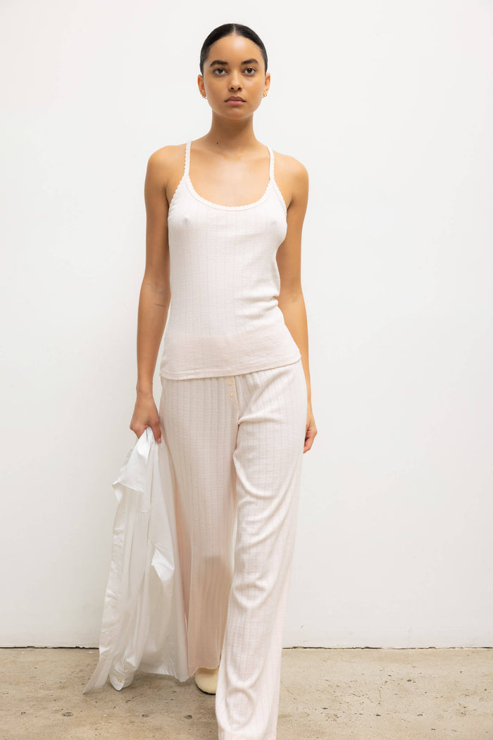 Leset Pointelle Tank Regular Price $78 USD