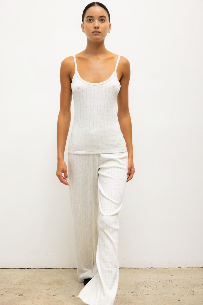 Leset Pointelle Tank Regular Price $78 USD