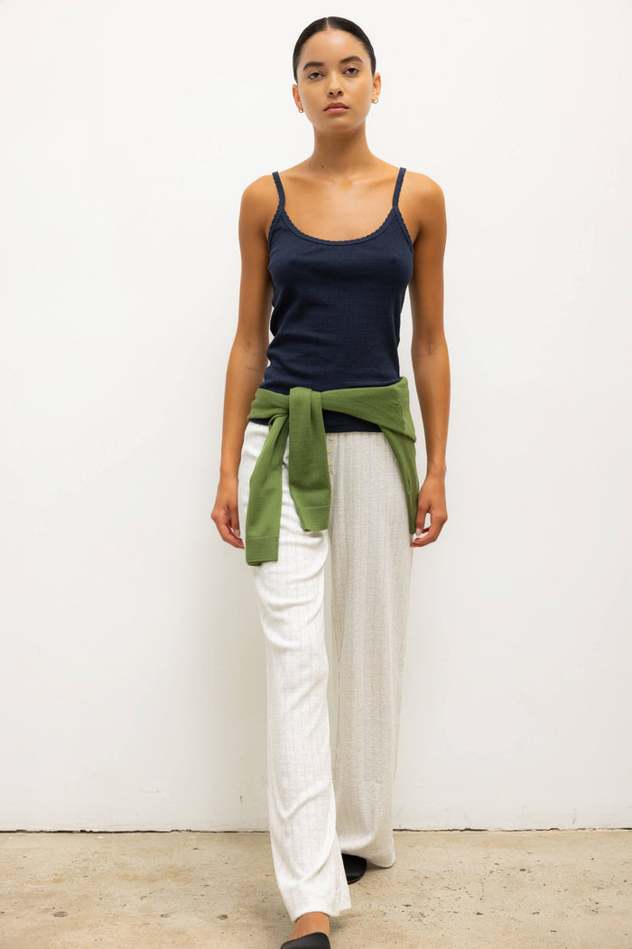 Leset Pointelle Tank Regular Price $78 USD