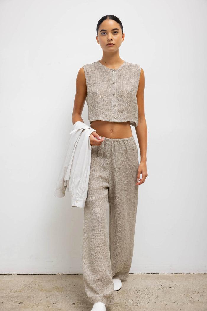 Leset Stella Crewneck Vest Regular Price $250 USD