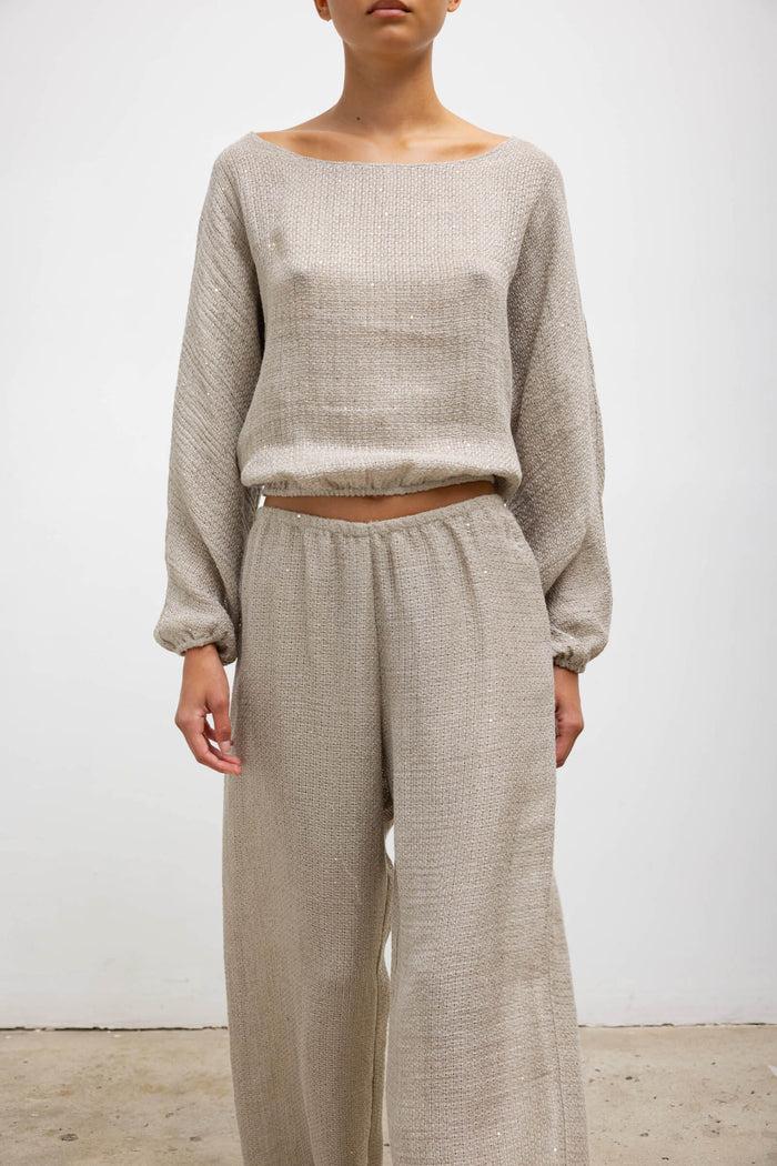 Leset Stella Wide Leg Pant Regular Price $280 USD