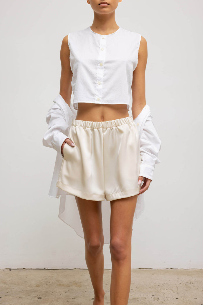 Leset Yoko Crewneck Vest Regular Price $140 USD