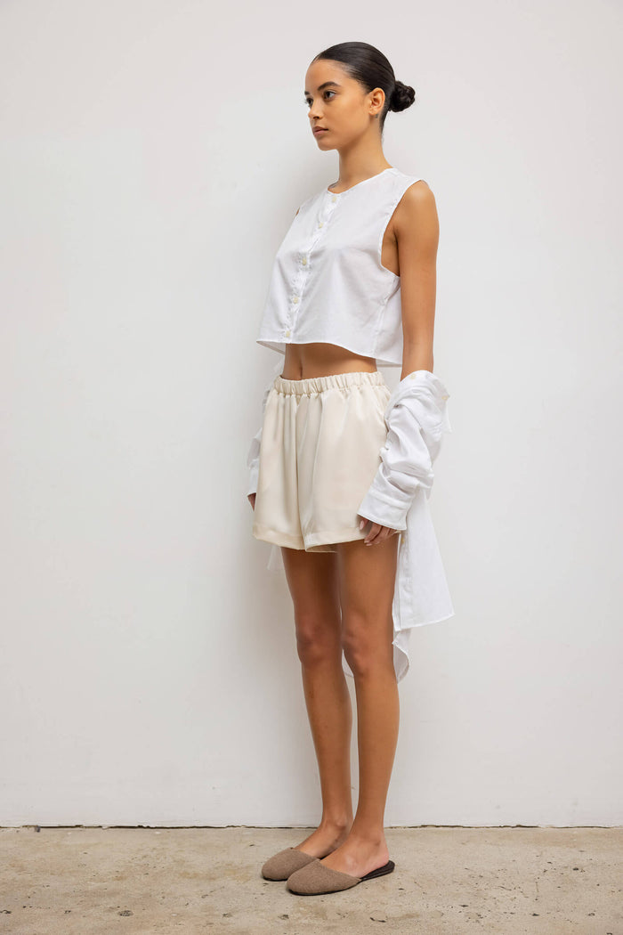 Leset Yoko Crewneck Vest Regular Price $140 USD