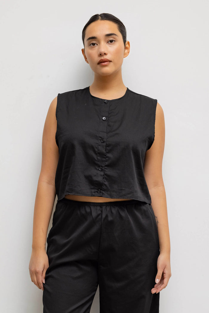 leset Yoko Crewneck Vest Regular price $140 USD