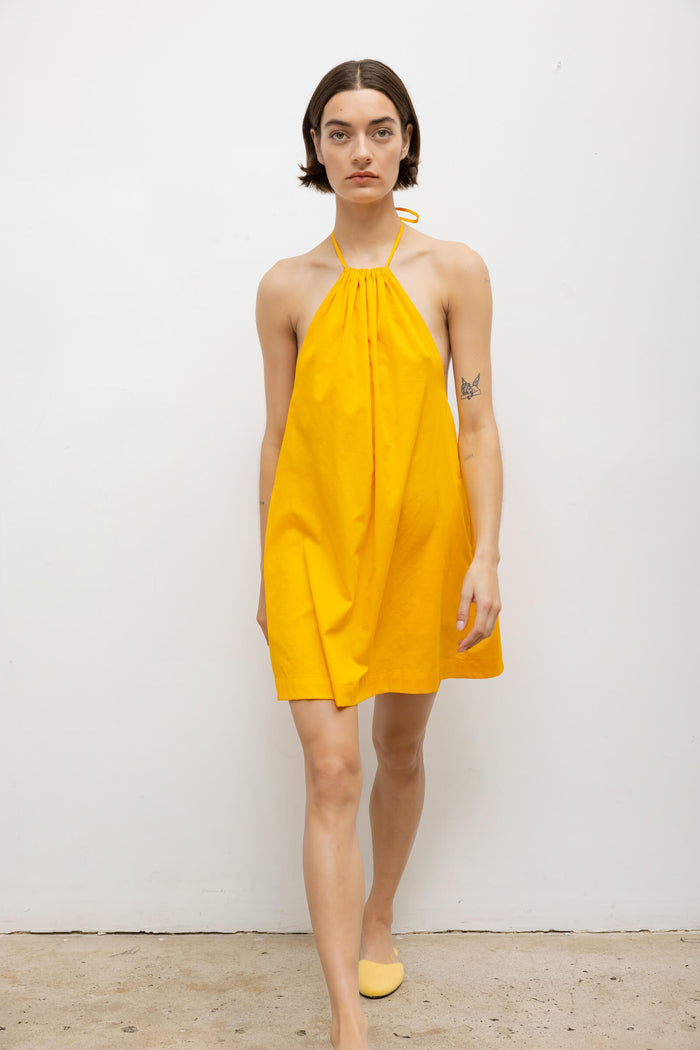 Leset Yoko Halter Mini Dress Regular Price $220 USD