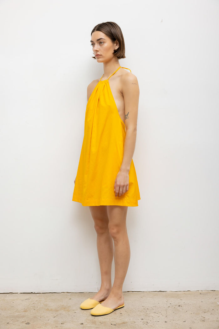 Leset Yoko Halter Mini Dress Regular Price $220 USD