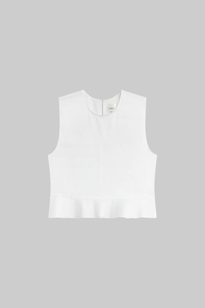 Leset Yoko Peplum Top Regular Price $160 USD