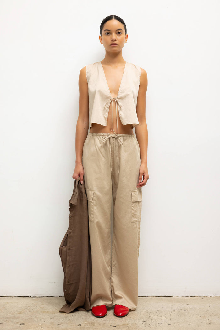 Leset Yoko Tie Top Regular Price $120 USD