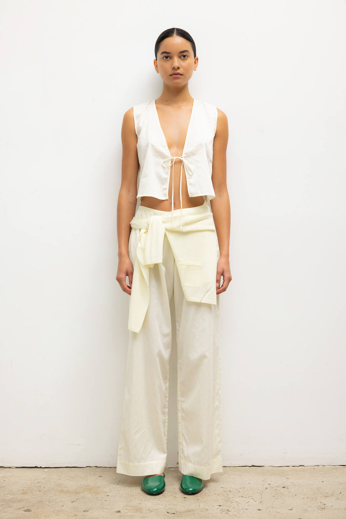 Leset Yoko Tie Top Regular Price $120 USD