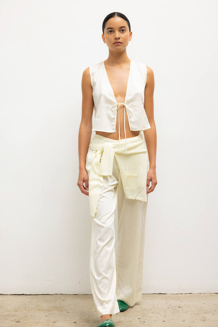 Leset Yoko Tie Top Regular Price $120 USD