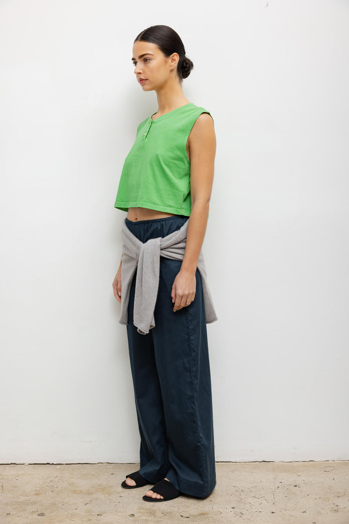 Leset Margo Sleeveless Henley Regular Price $110 USD