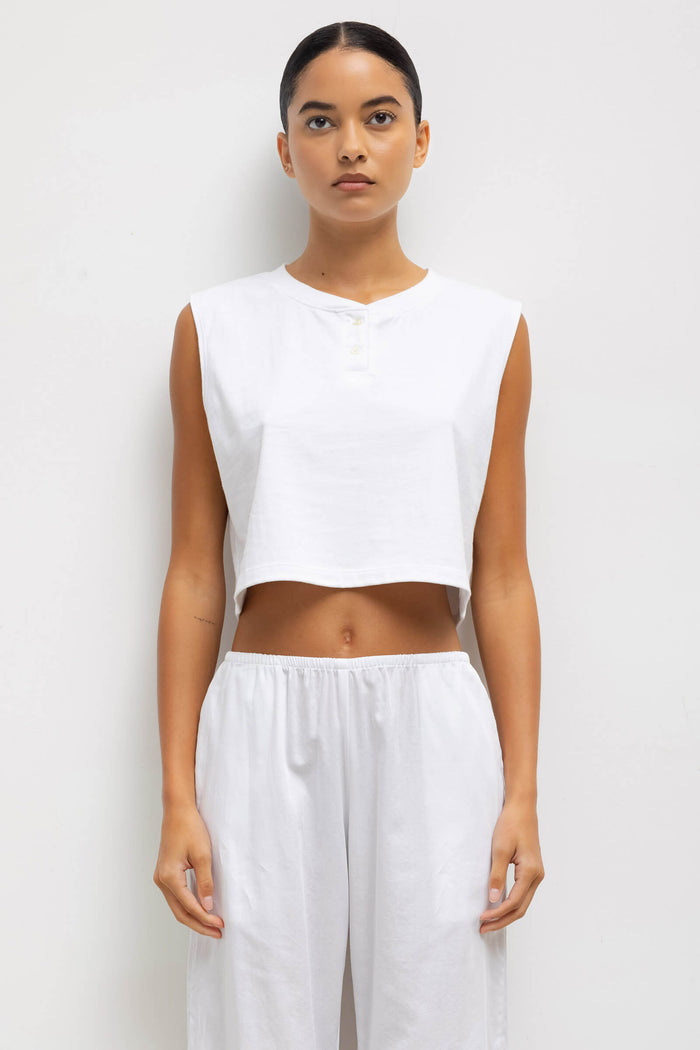 leset Margo Sleeveless Henley Regular price $110 USD