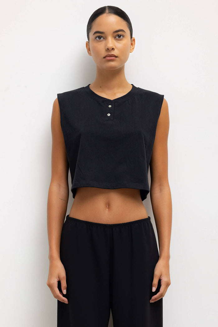 leset Margo Sleeveless Henley Regular price $110 USD