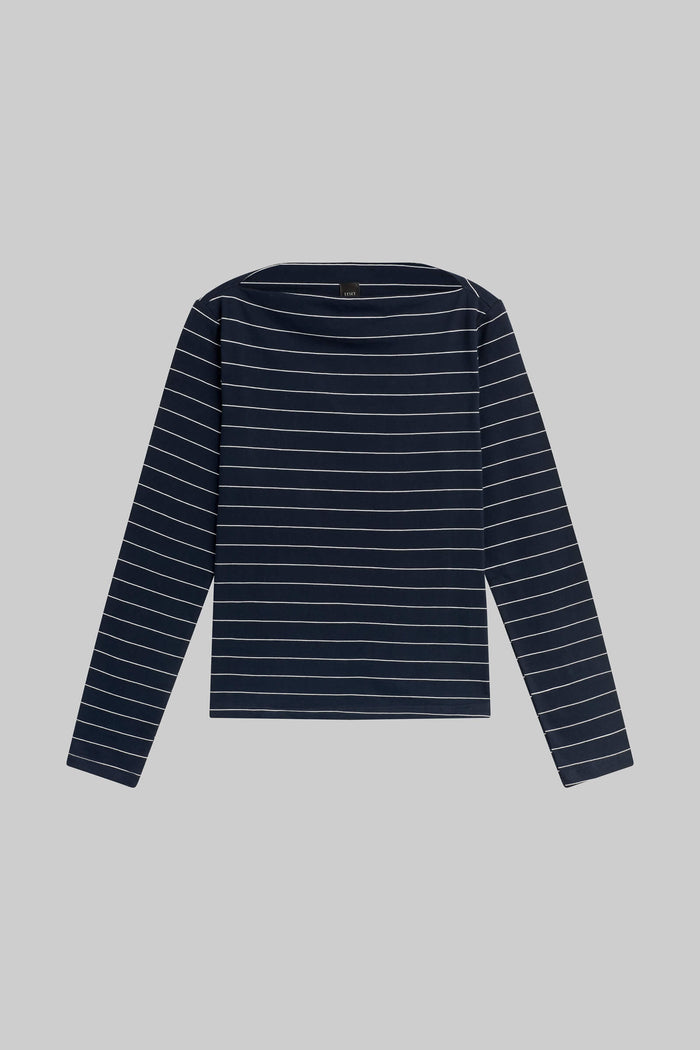 Leset Margo Stripe Long Sleeve Boatneck Regular Price $110 USD