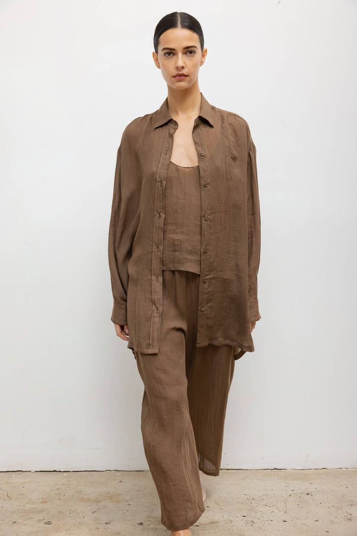Leset Niko Oversized Button Down Regular Price $260 USD