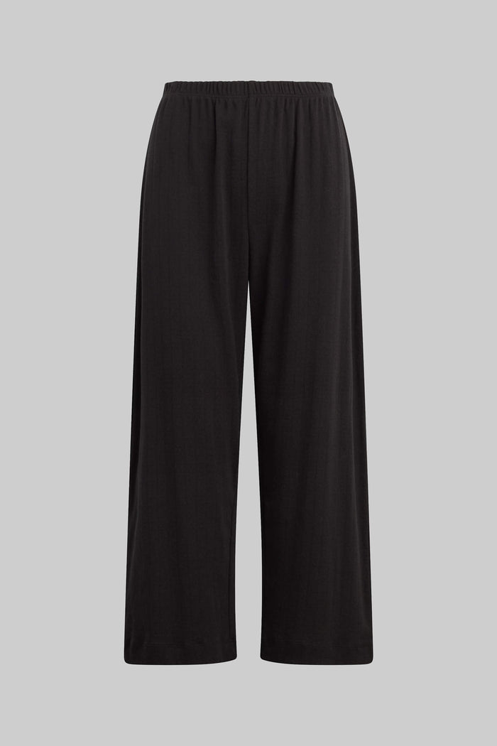 Leset Pointelle Crop Wide Leg Pant Regular Price $120 USD