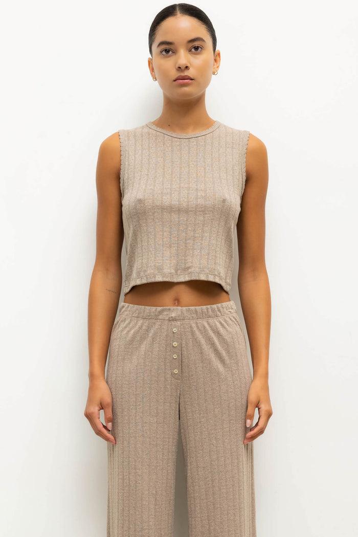 leset Pointelle Sleeveless Crew Regular price $88 USD