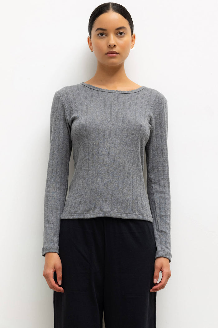 leset Pointelle Slim Fit Long Sleeve Regular price $98 USD