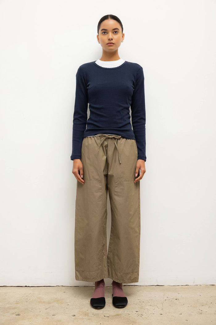 Leset Pointelle Slim Fit Long Sleeve Regular Price $98 USD