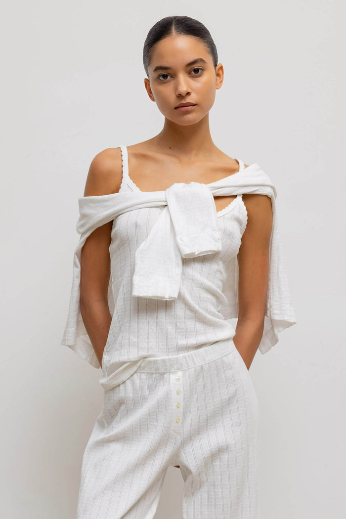 Leset Pointelle Tank 2 Pack Regular Price $156 USD Sale Price $140 USD