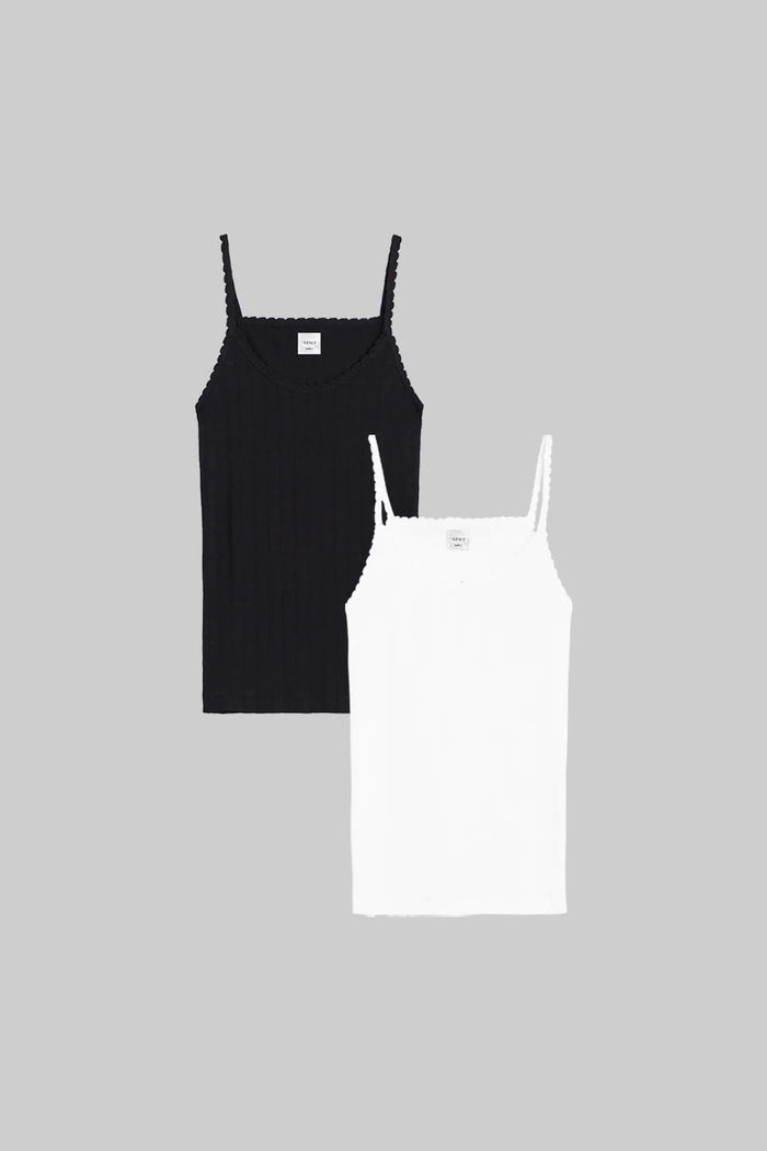 leset Pointelle Tank 2 Pack Regular price $156 USD Sale price $140 USD