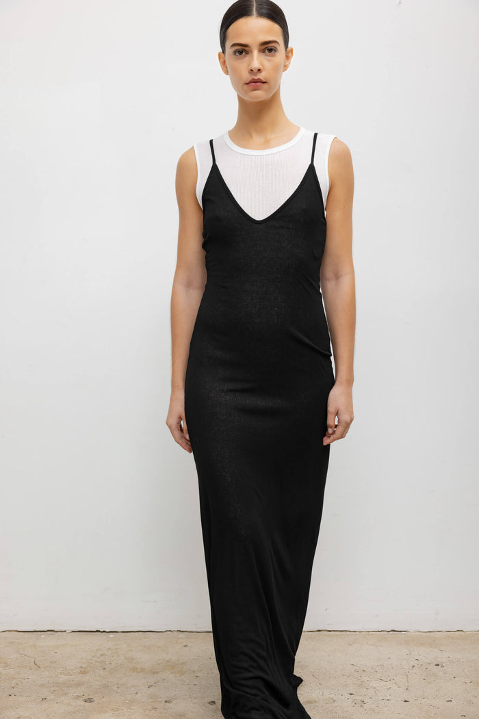 Leset Rozzi V Neck Muscle Maxi Dress Regular Price $320 USD