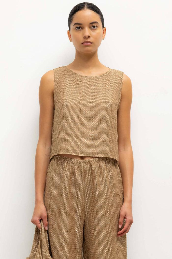 leset Stella Crop Sleeveless Crew Regular price $200 USD