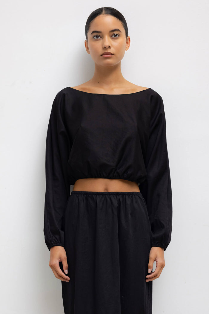 leset Yoko Long Sleeve Blouson Top Regular price $190 USD