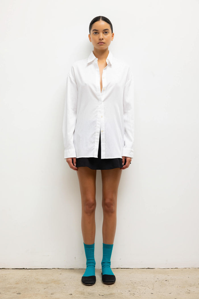 Leset Yoko Oversized Button Down Regular Price $250 USD