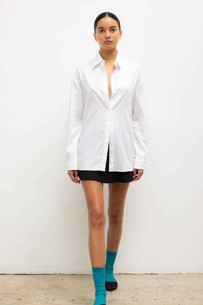 Leset Yoko Oversized Button Down Regular Price $250 USD