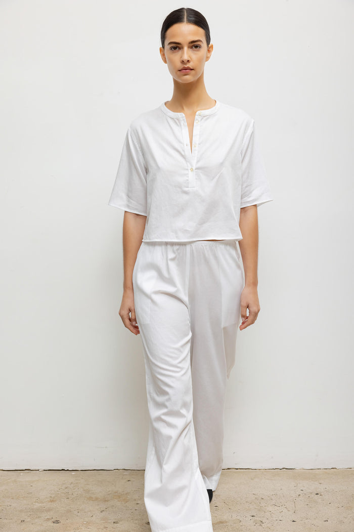 Leset Yoko Short Sleeve Henley Regular Price $180 USD