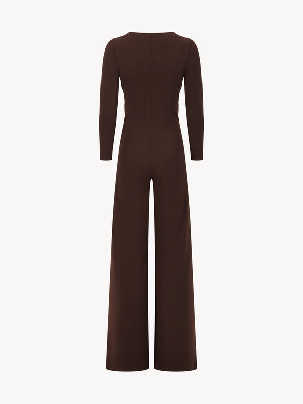Leslie Amon Amanda Jumpsuit - Brown