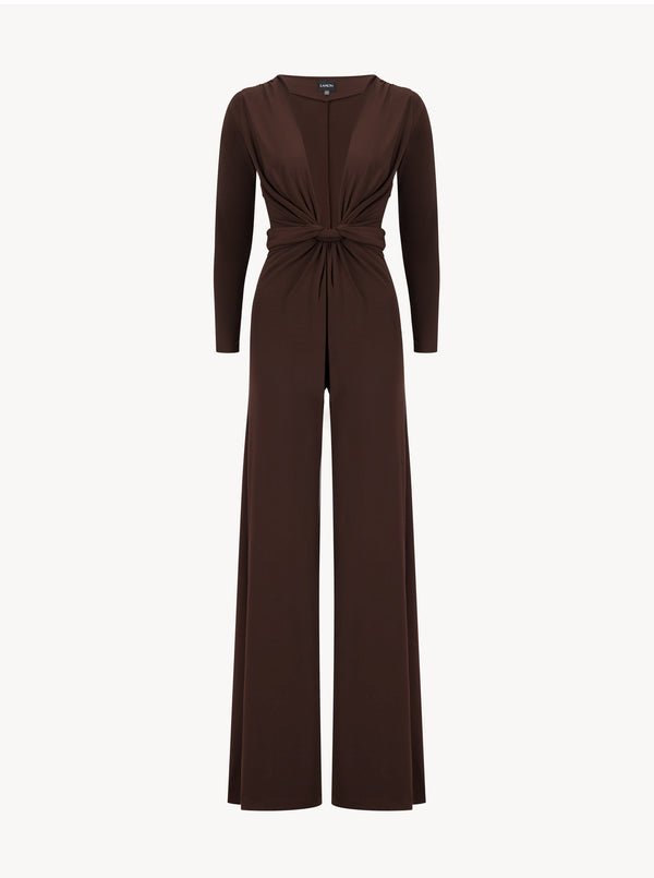 leslie amon Amanda jumpsuit - Brown