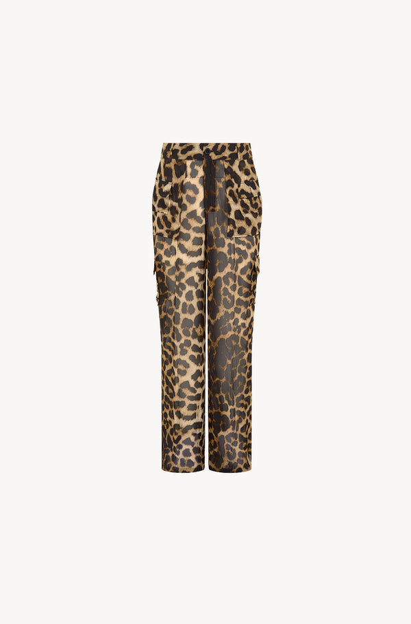 leslie amon Cargo pants - Leopard