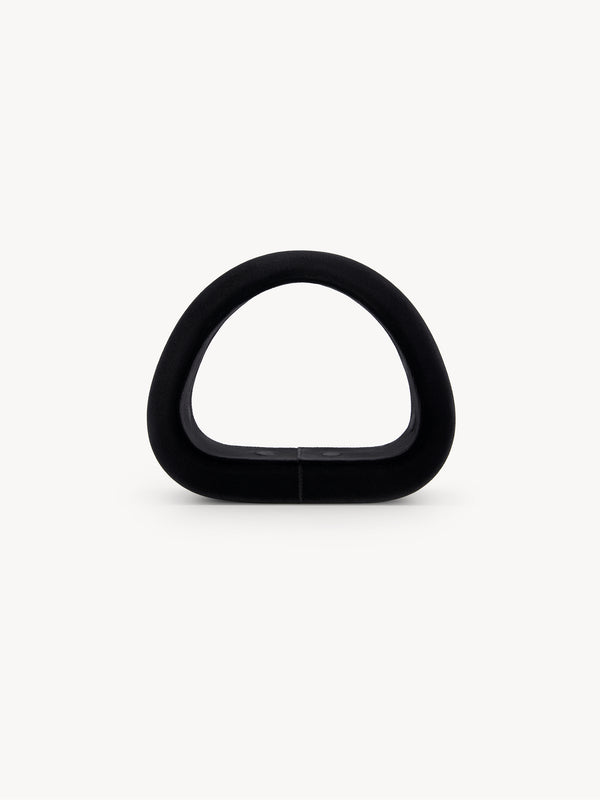 Leslie Amon Click Clack Bag - Black Velvet