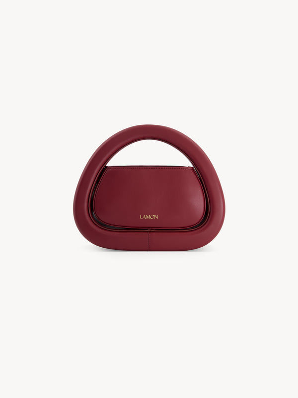 leslie amon Click Clack bag - Burgundy