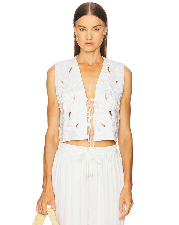 Leslie Amon Coral Reef Vest