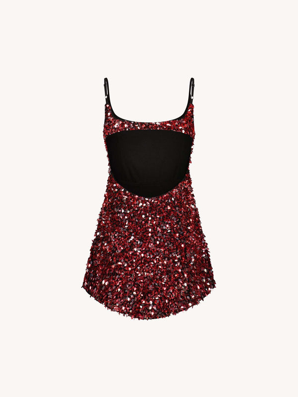 Leslie Amon Dancing Queen Mini Dress - Red