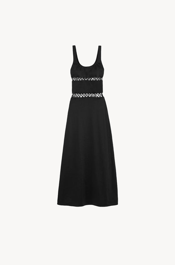 leslie amon Donatella maxi dress - Black