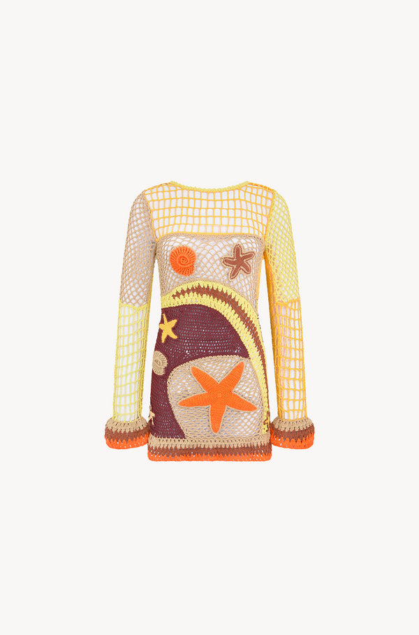 leslie amon Dream crochet dress