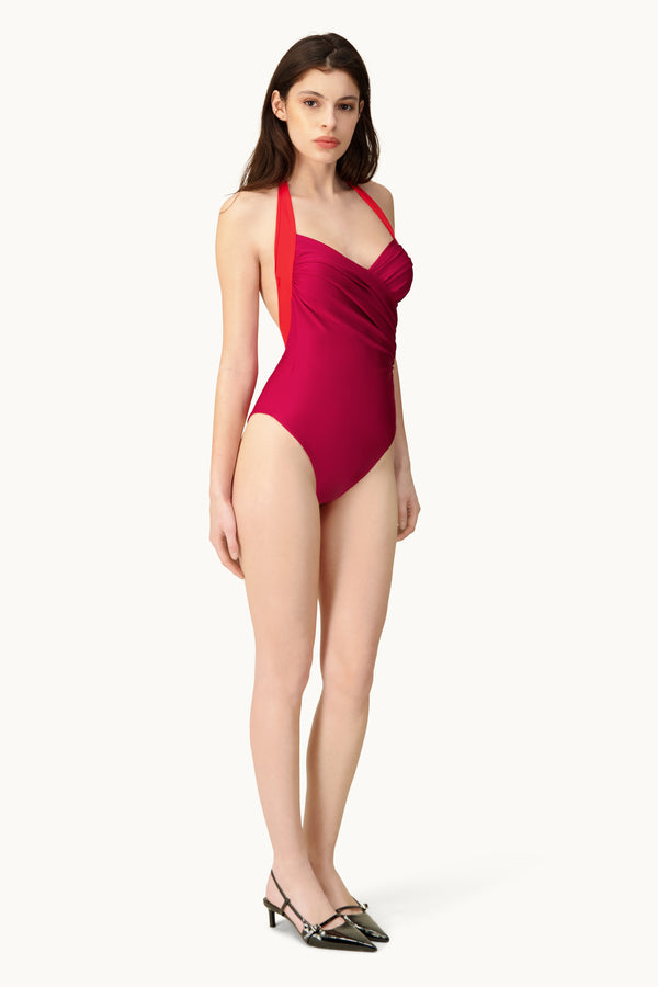 Leslie Amon Eip One Piece - Red